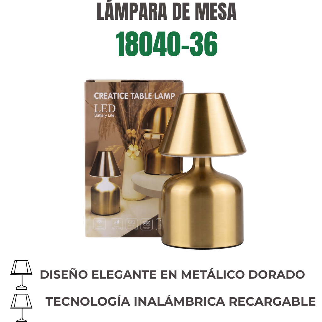 LÁMPARA DE MESA Ref: 18040-36