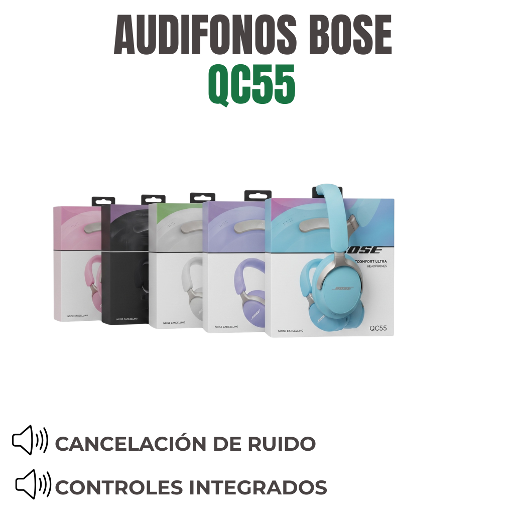 AUDIFONOS BOSE Ref: QC55