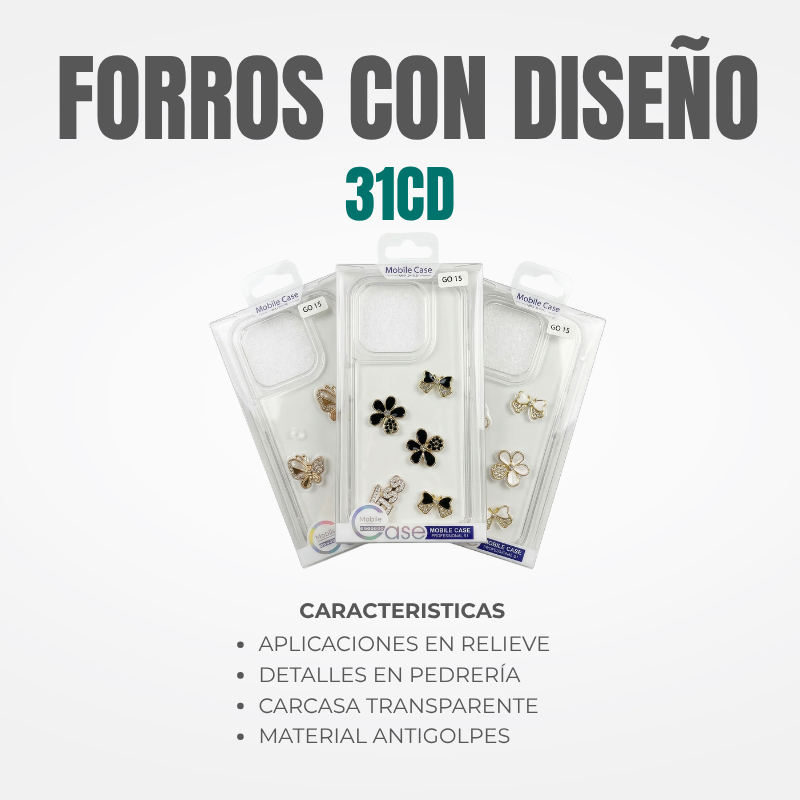 FORROS CON DISEÑO Ref: 31CD