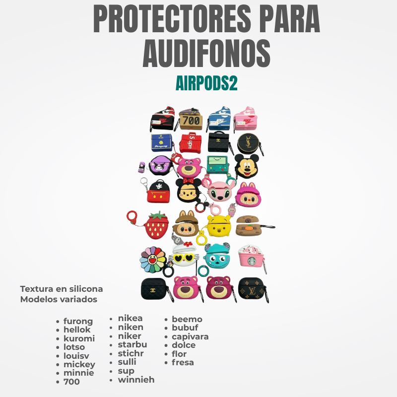 PROTECTORES DE AUDIFONOS Ref:AIRPODS2
