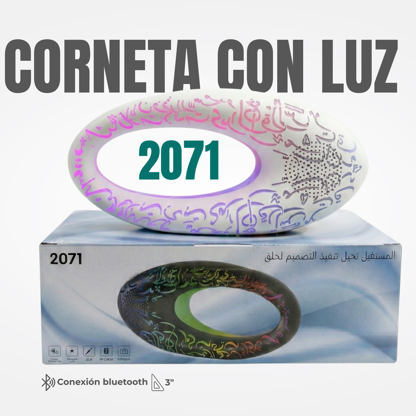 CORNETA CON LUZ Ref: 2071