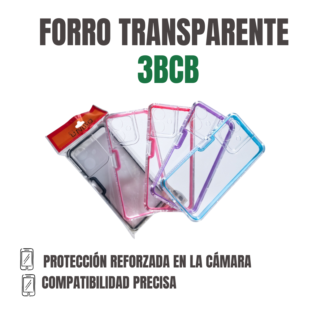 FORRO TRANSPARENTE Ref: 3BCB
