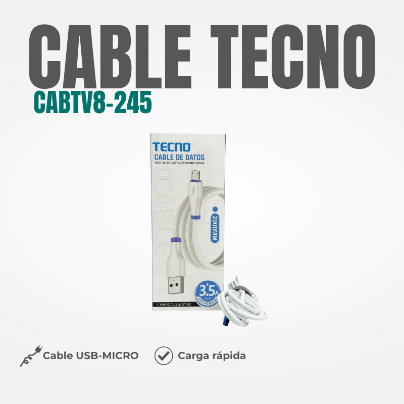 CABLE TECNO MICRO Ref: CABTV8-245