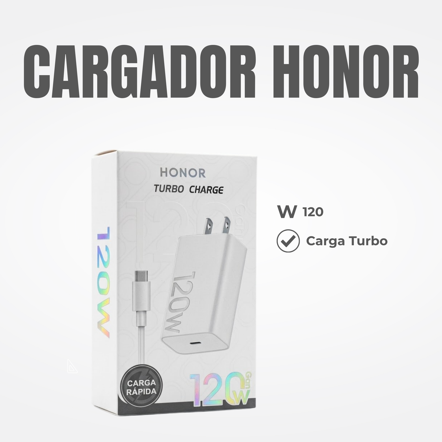 CARGADOR HONOR TIPO C Ref: 7CC-8HTC