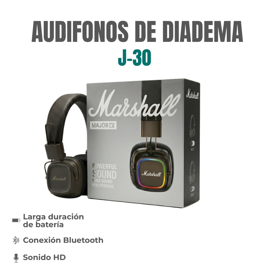 AUDIFONOS DE DIADEMA Ref: J-30
