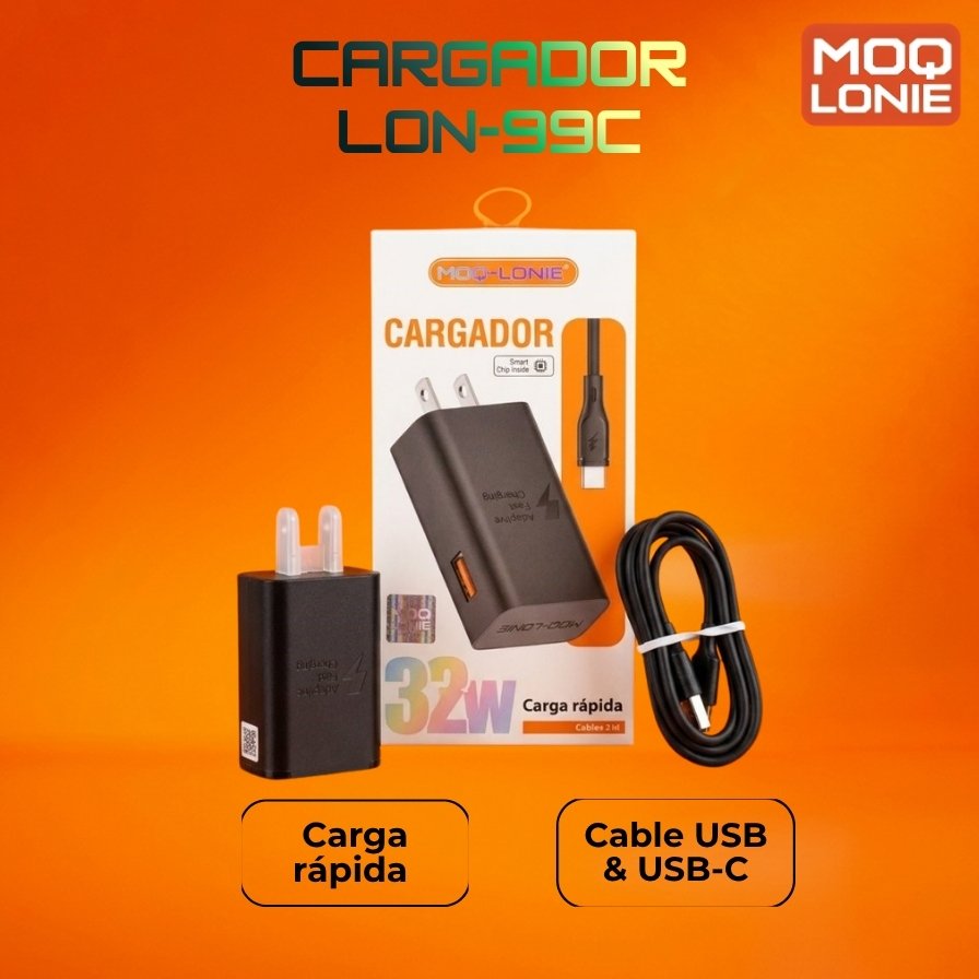 CARGADOR MOQ-LONIE Ref: LON-99C
