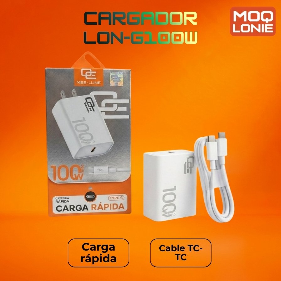 CARCARGADOR MOQ LONIE Ref: LON-G100W