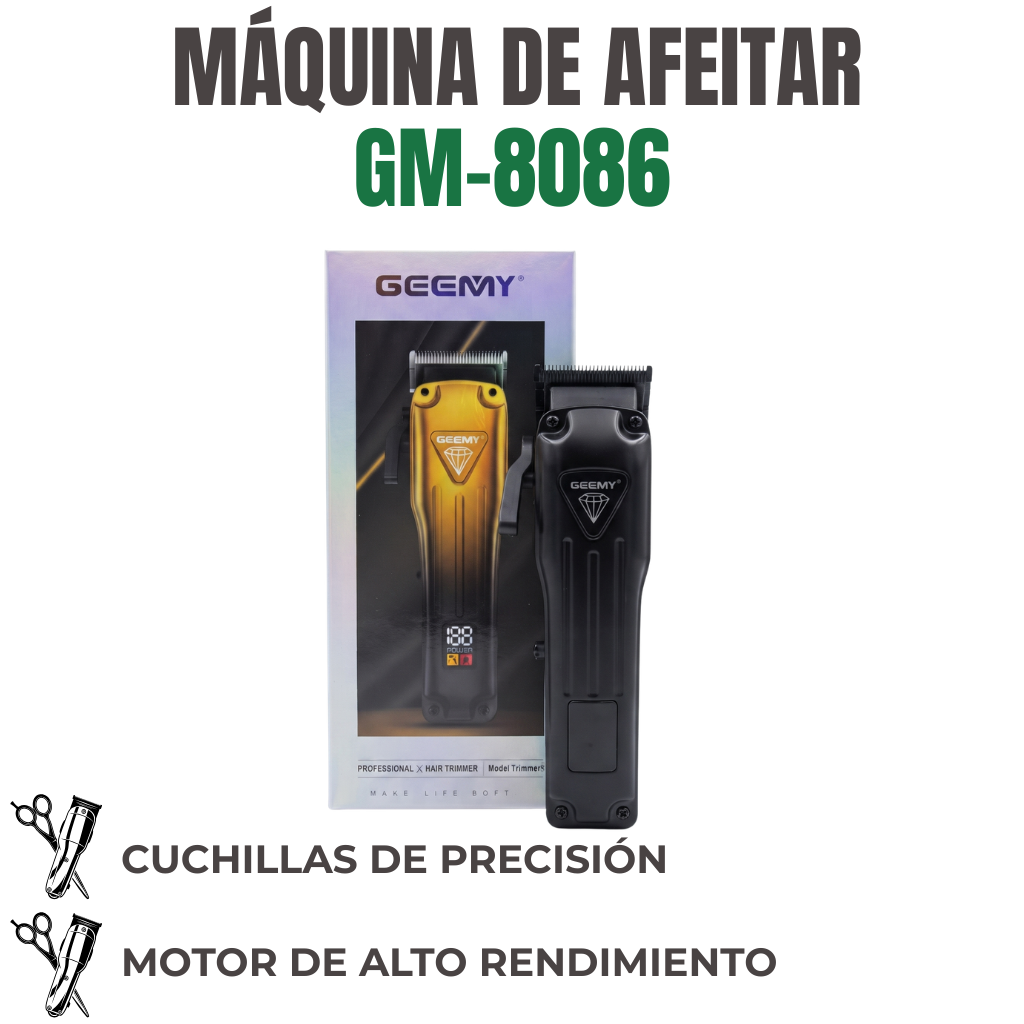 MÁQUINA DE AFEITAR Ref: GM-8086