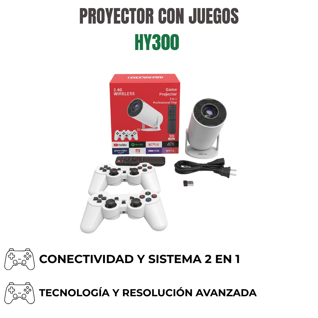 PROYECTOR DE JUEGOS Ref: HY300