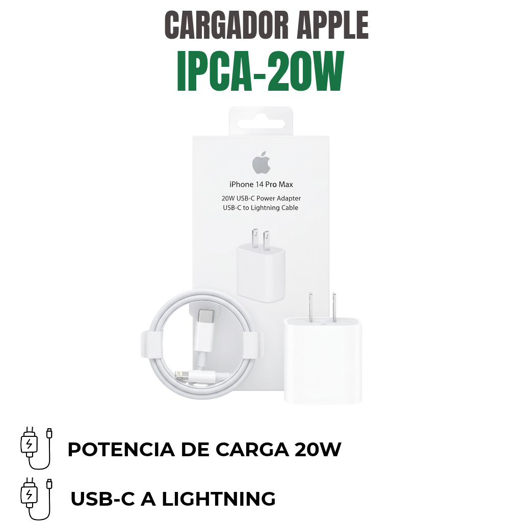 CARGADOR DE IPHONE: IPCA-20W