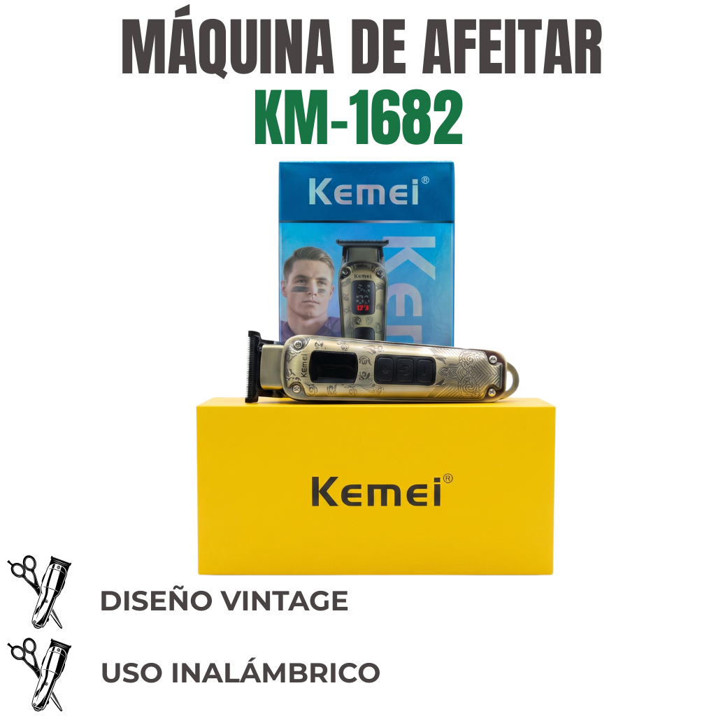 MÁQUINA DE AFEITAR Ref: KM-1682