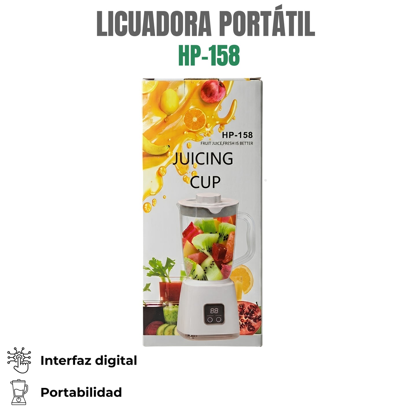 LICUADORA PORTÁTIL Ref: HP-158