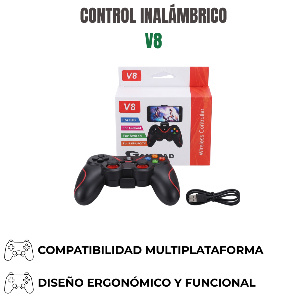 CONTROL INALÁMBRICO Ref: V8