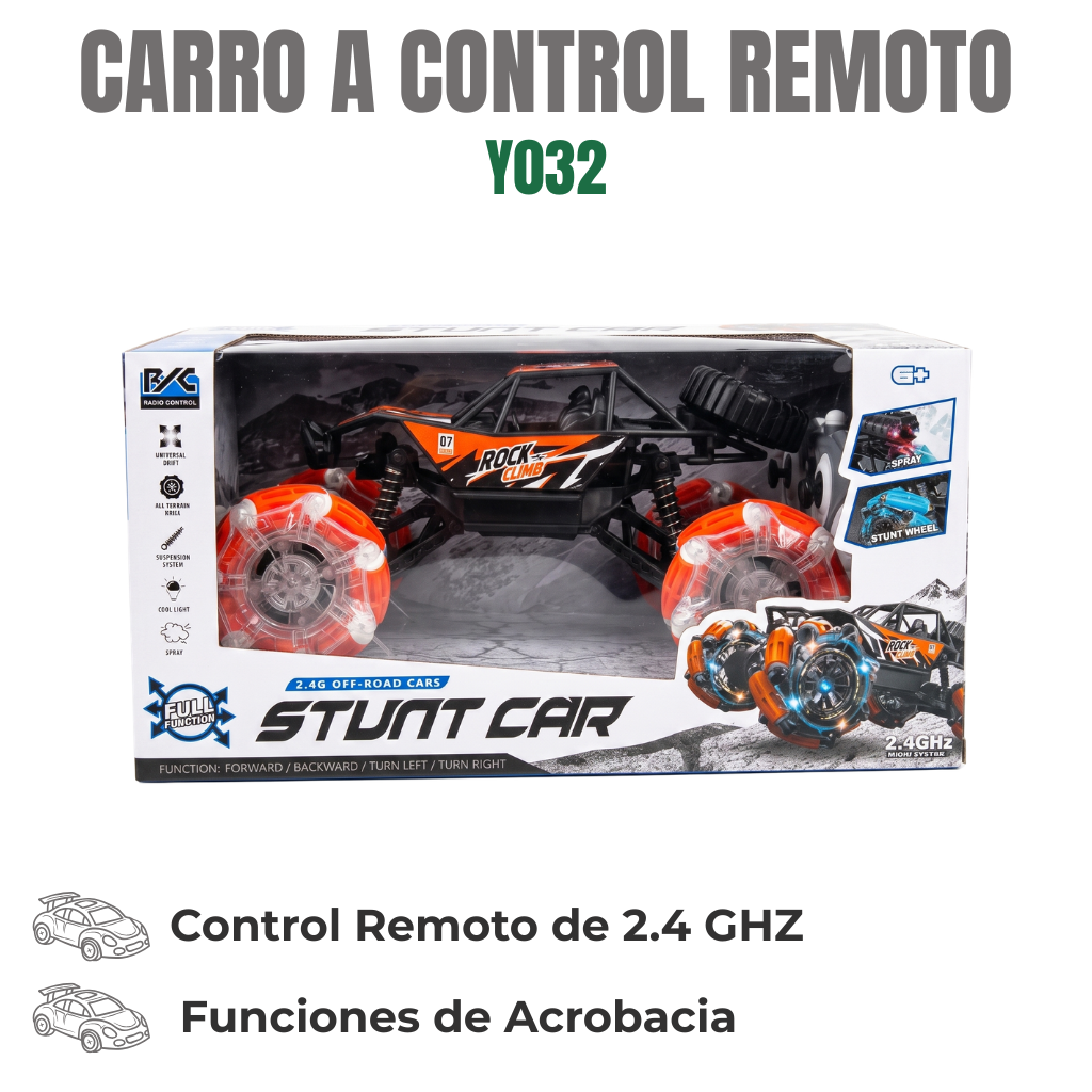 CARRO A CONTROL REMOTO Ref: Y032