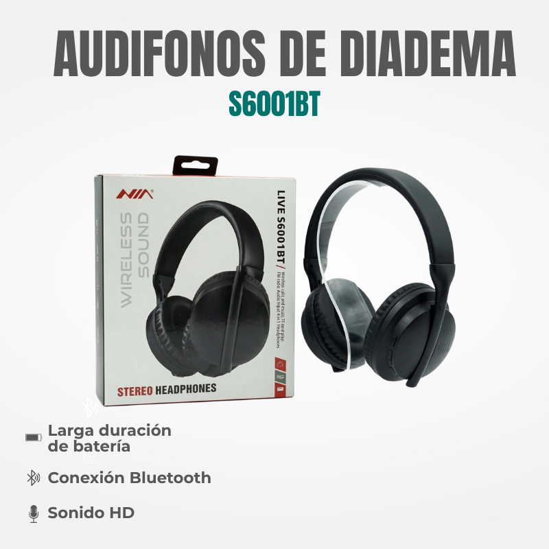AUDIFONOS DE DIADEMA