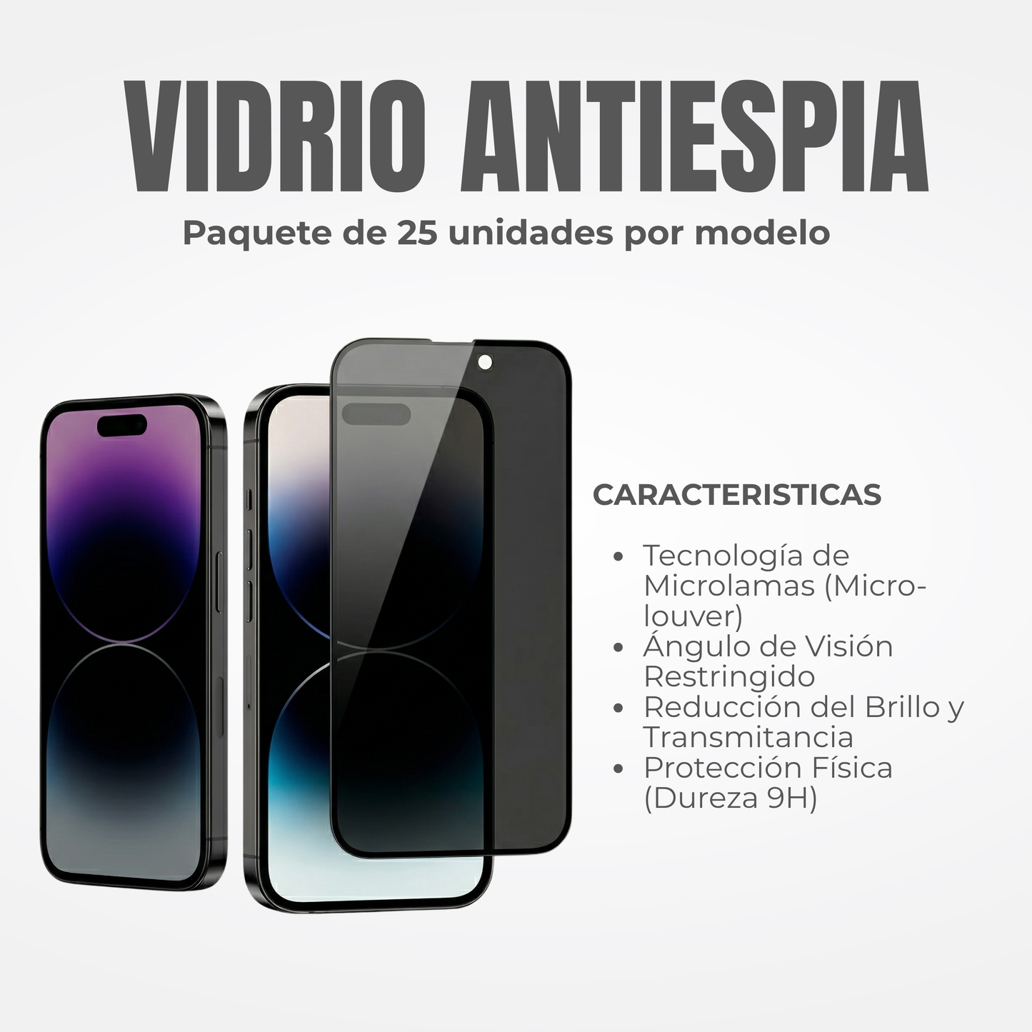VIDRIO ANTIESPIA Ref: VAE