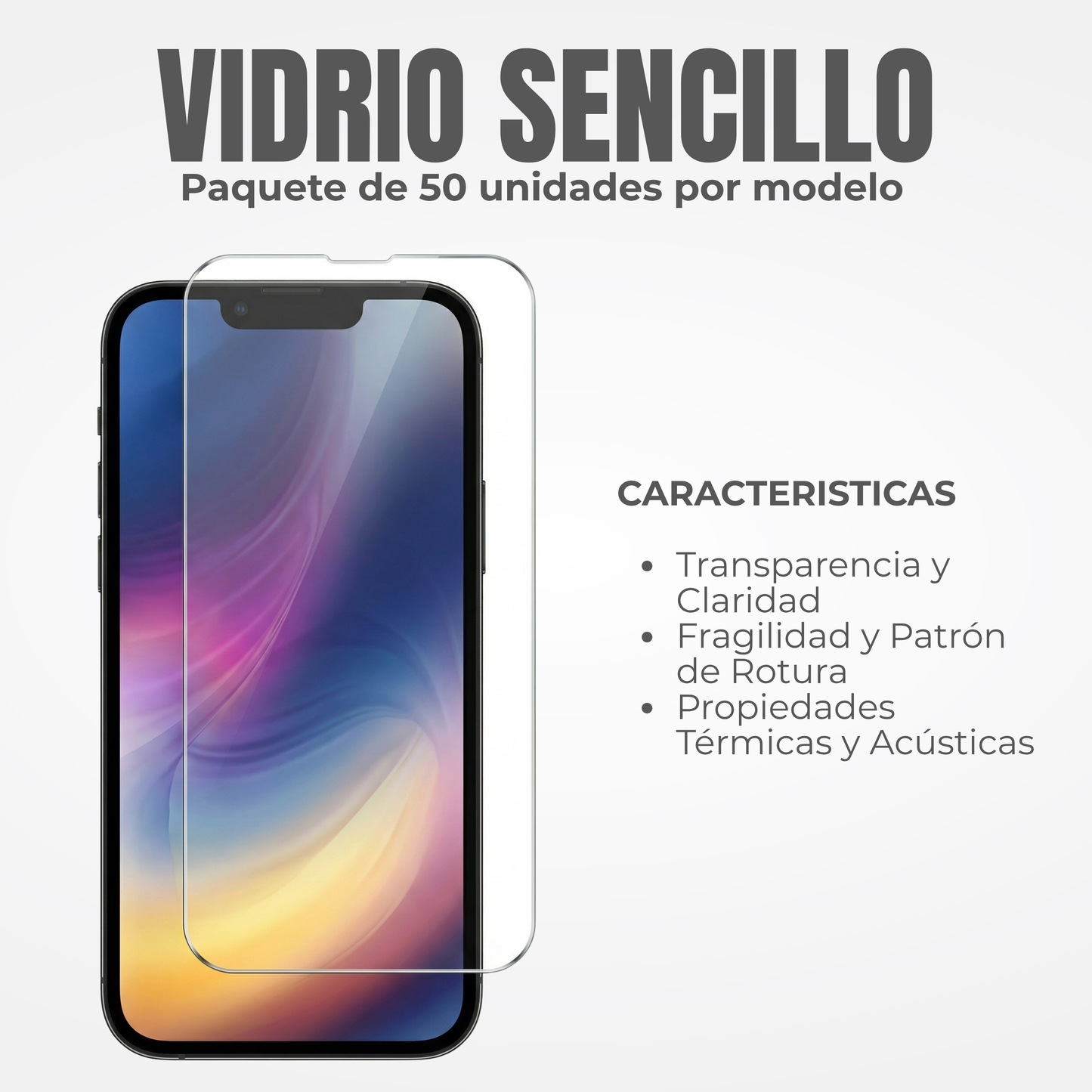 VIDRIO SENCILLO