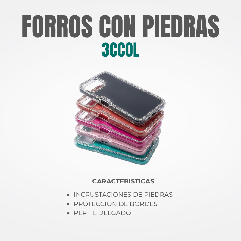 FORROS CON PIEDRAS Ref: 3CCOL