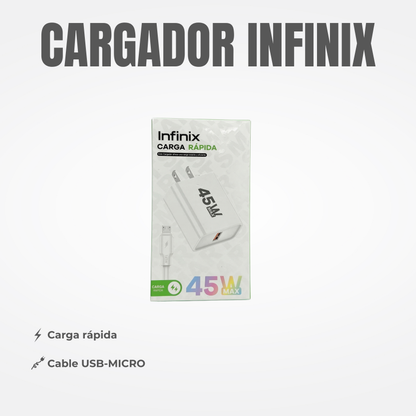 CARGADOR INFINIX MICRO Ref: 7CC-2INV8