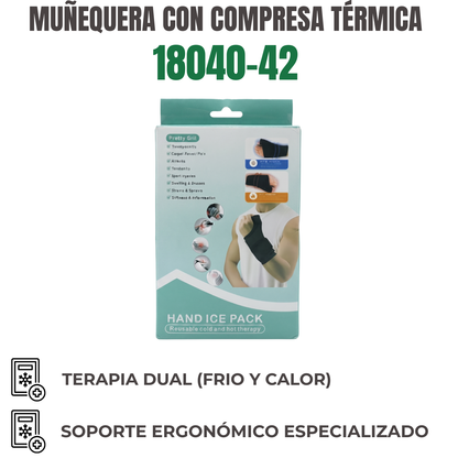 MUÑEQUERA CON COMPRESA TÉRMICA Ref: 18040-42