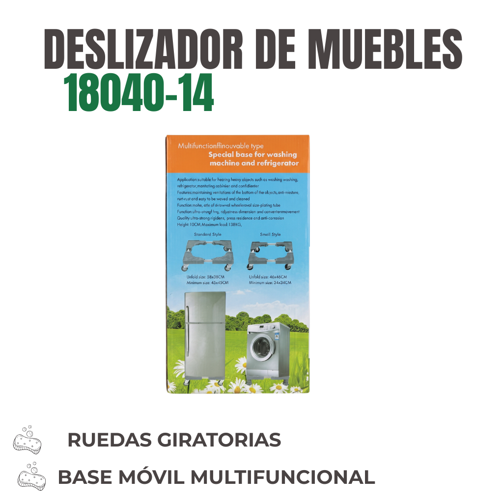 DESLIZADOR DE MUEBLES Ref: 18040-14