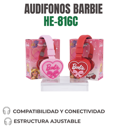AUDIFONOS BARBIE Ref: HE-816C