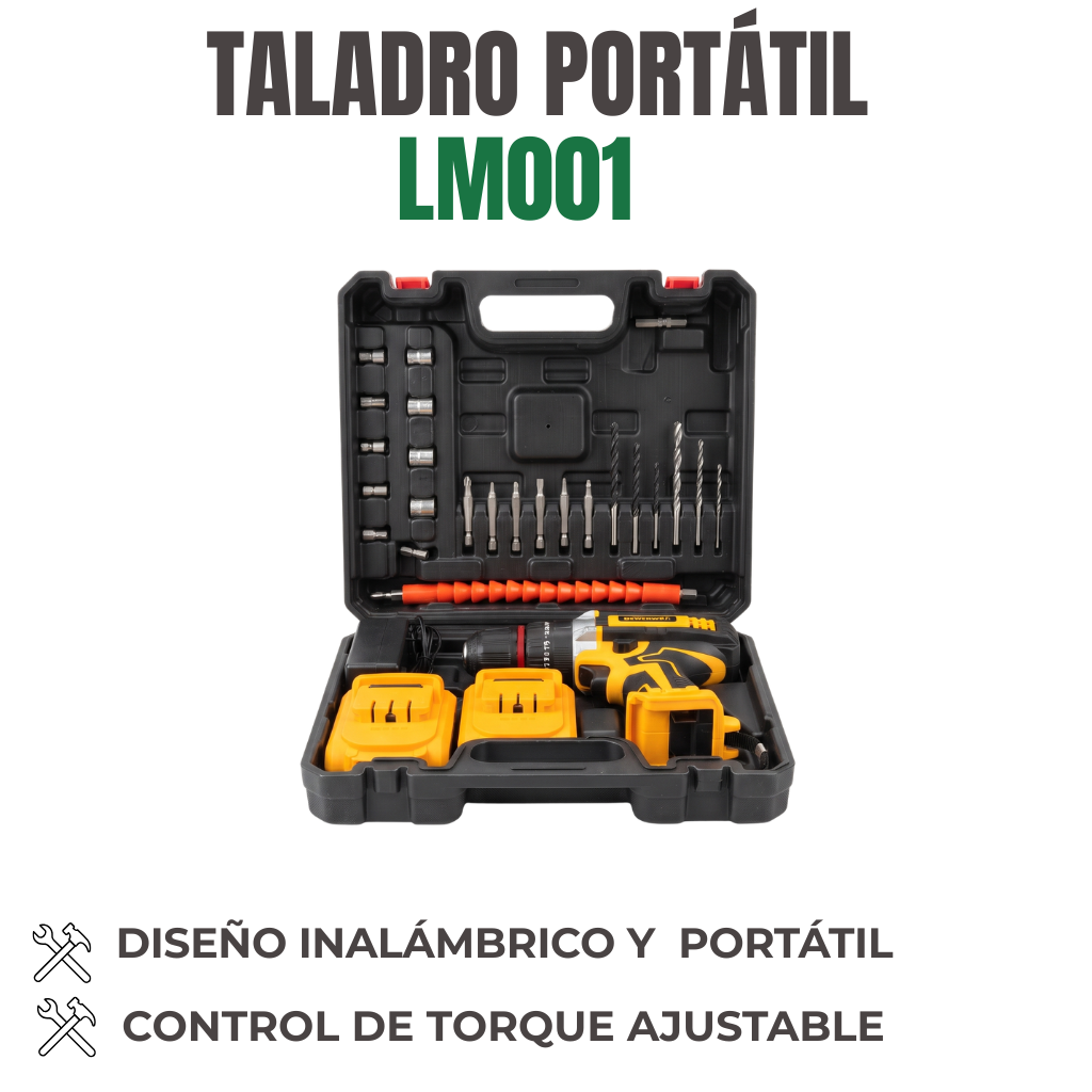 TALADRO PORTÁTIL Ref: LM001