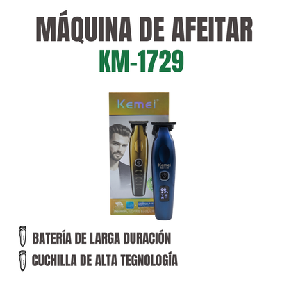 MÁQUINA DE AFEITAR Ref: KM-1729