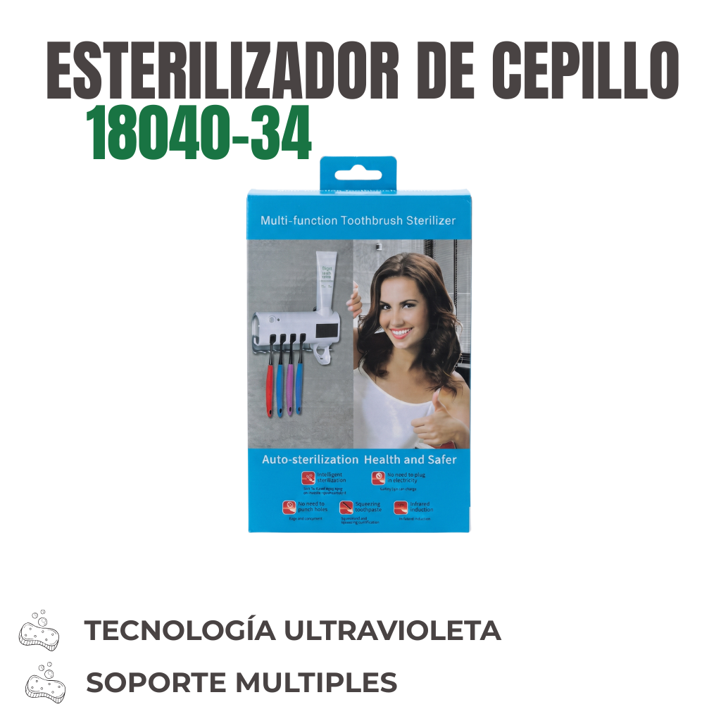 ESTERILIZADOR DE CEPILLO Ref: 18040-34