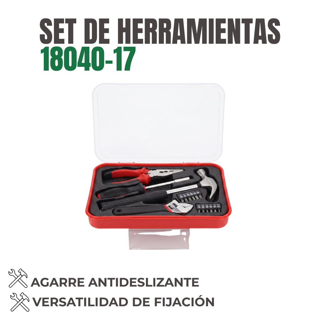 SET DE HERRAMIENTA Ref: 18040-17