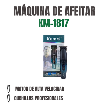 MÁQUINA DE AFEITAR Ref: KM-1817