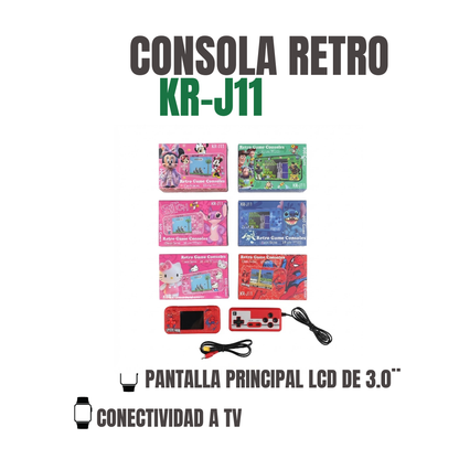 CONSOLA RETRO Ref: KR-J11