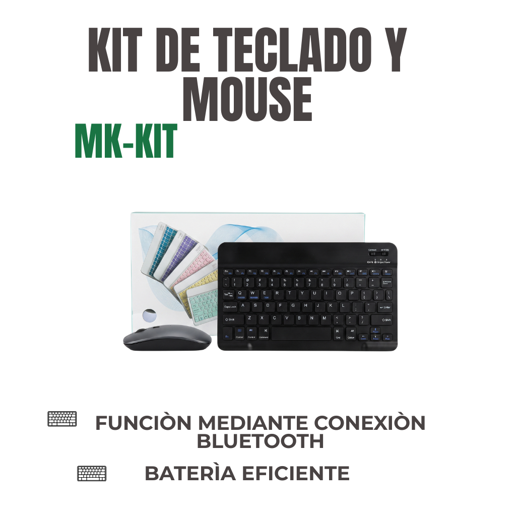 KIT DE MOUSE Y TECLADO Ref: MK-KIT
