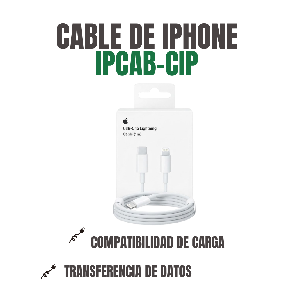CABLE DE IPHONE Ref: IPCAB-CIP