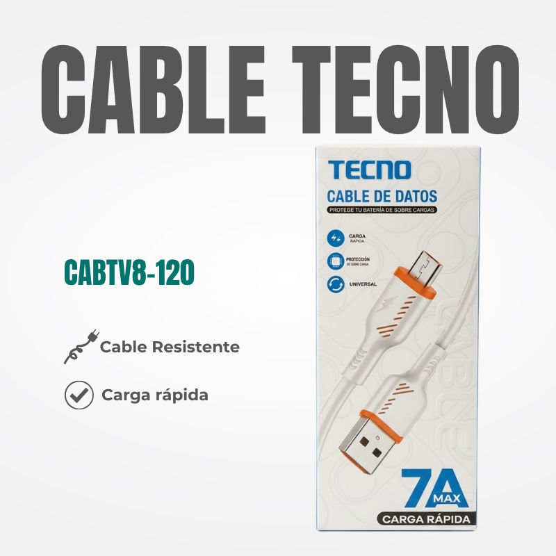 CABLE TECNO MICRO Ref: CABTV8-120