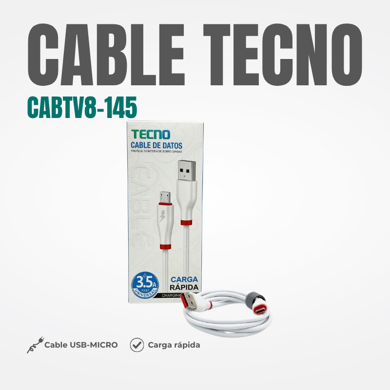CABLE TECNO MICRO Ref: CABTV8-145