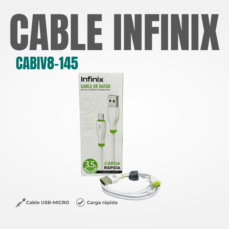 CABLE INFINIX MICRO Ref: CABIV8-145