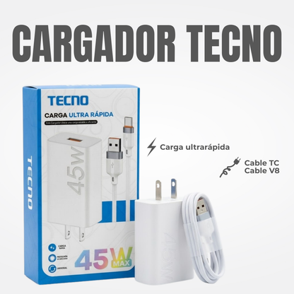 CARGADOR TECNO MICRO Ref: 7CC-4TEV8