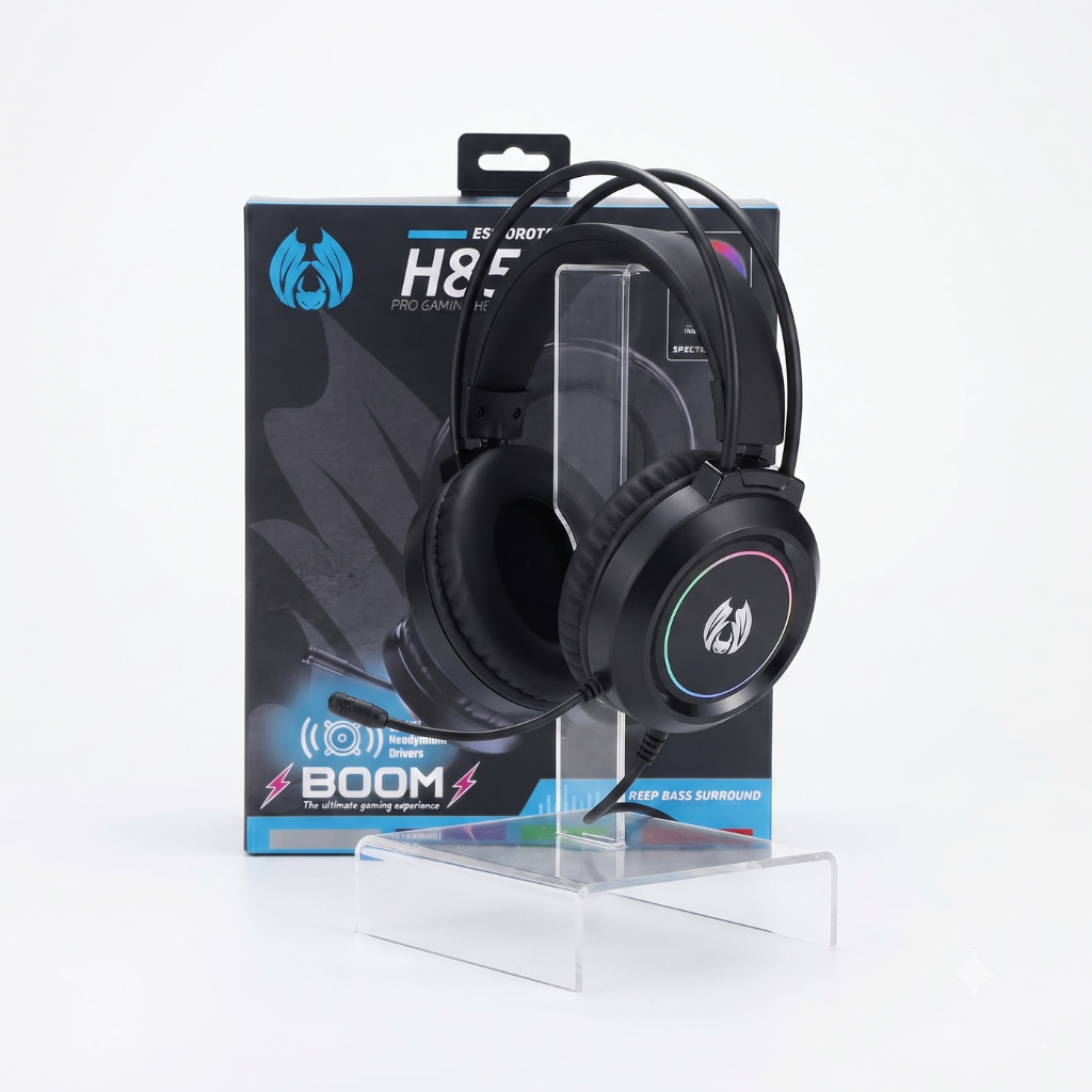AUDÍFONO GAMER CON MICRÓFONO Ref: H85