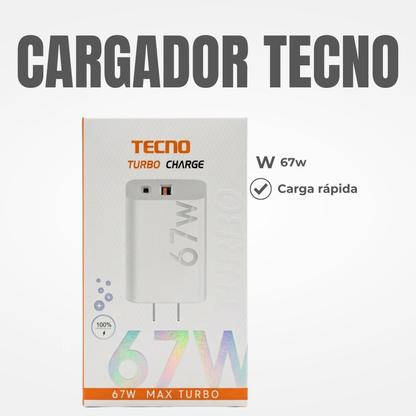CARGADOR TECNO TIPO C Ref: 7CC-6HTC