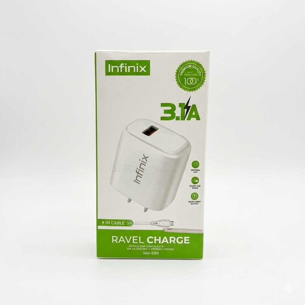 CARGADOR INFINIX MICRO Ref: IN-C50