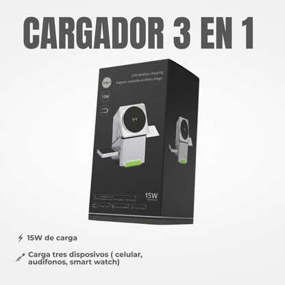 CARGADOR 3 EN 1 Ref: 3 IN 1