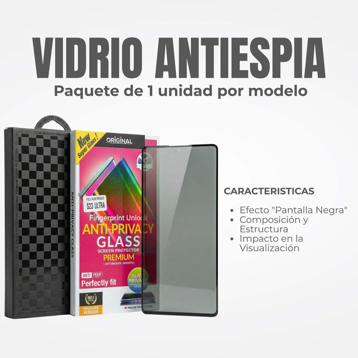 VIDRIO ANTIESPIA Ref: VCU