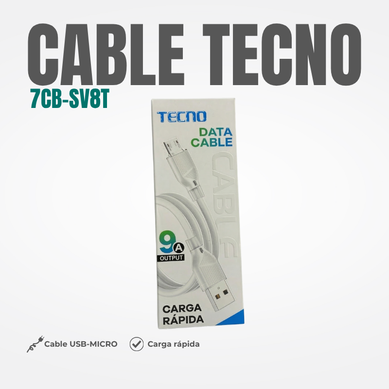 CABLE TECNO MICRO Ref: 7CB-SV8T