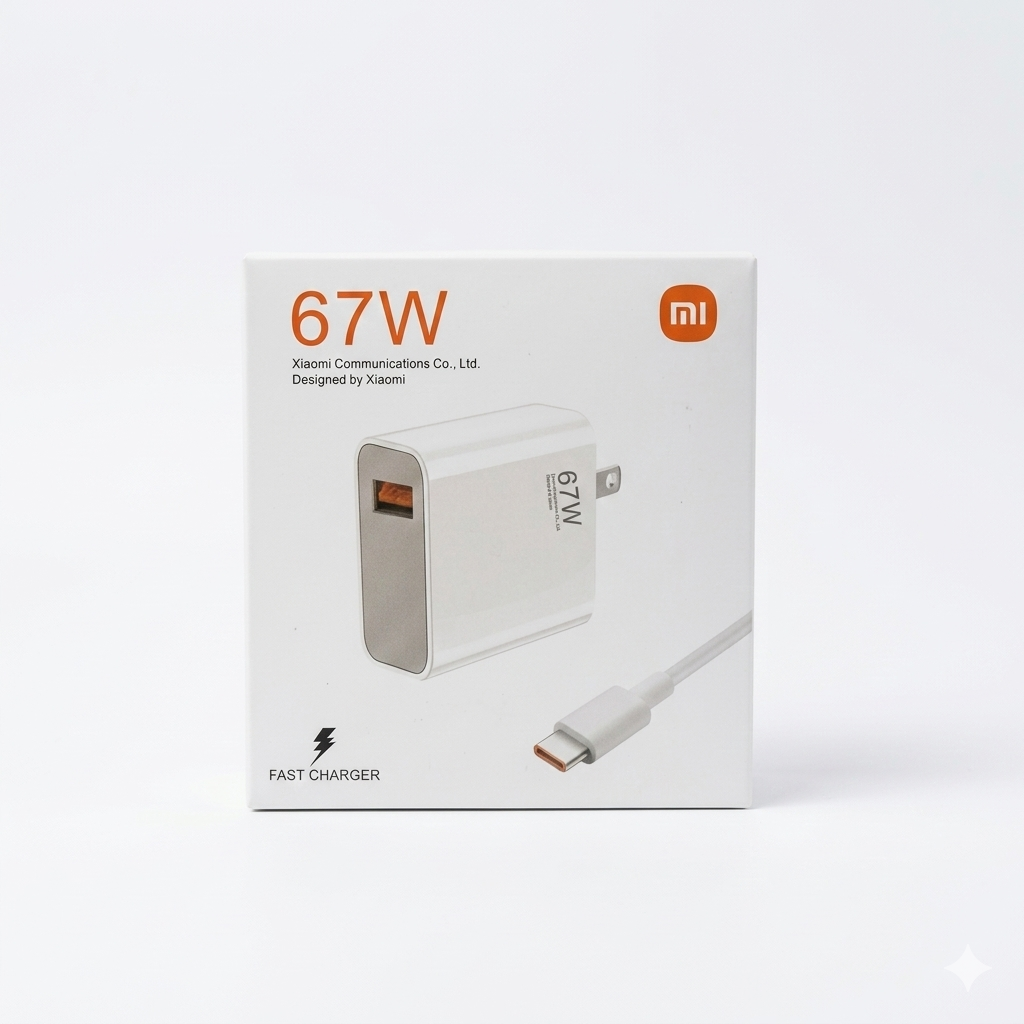 CARGADOR XIAOMI USB-TC Ref: 67W-1