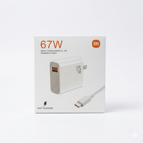 CARGADOR XIAOMI USB-TC Ref: 67W-1