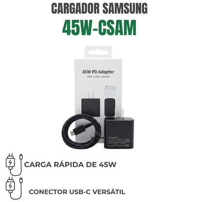 CARGADOR SAMSUNG TC-TC Ref: 45W-CSAM