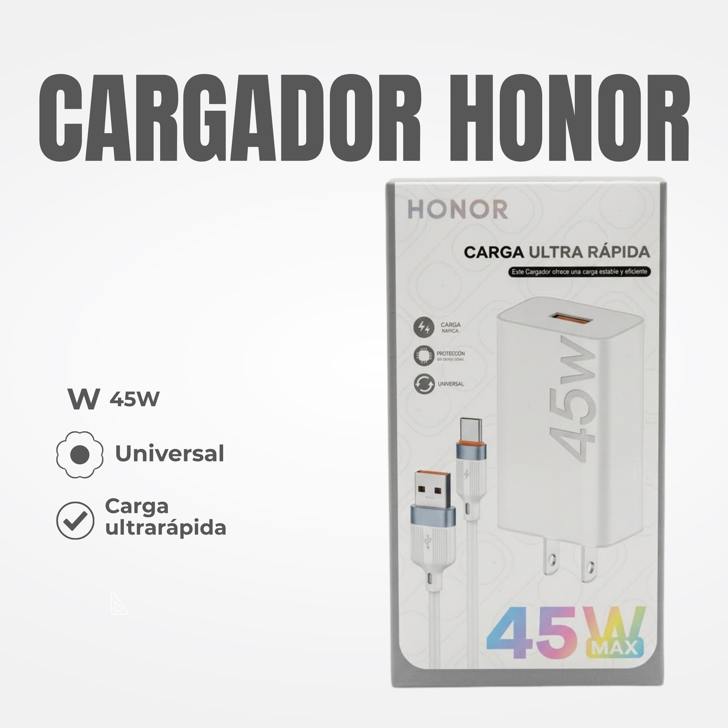 CARGADOR HONOR MICRO Ref: 7CC-4HOV8