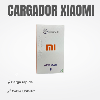 CARGADOR XIAOMI TC-TC Ref: 7CC-5XTC