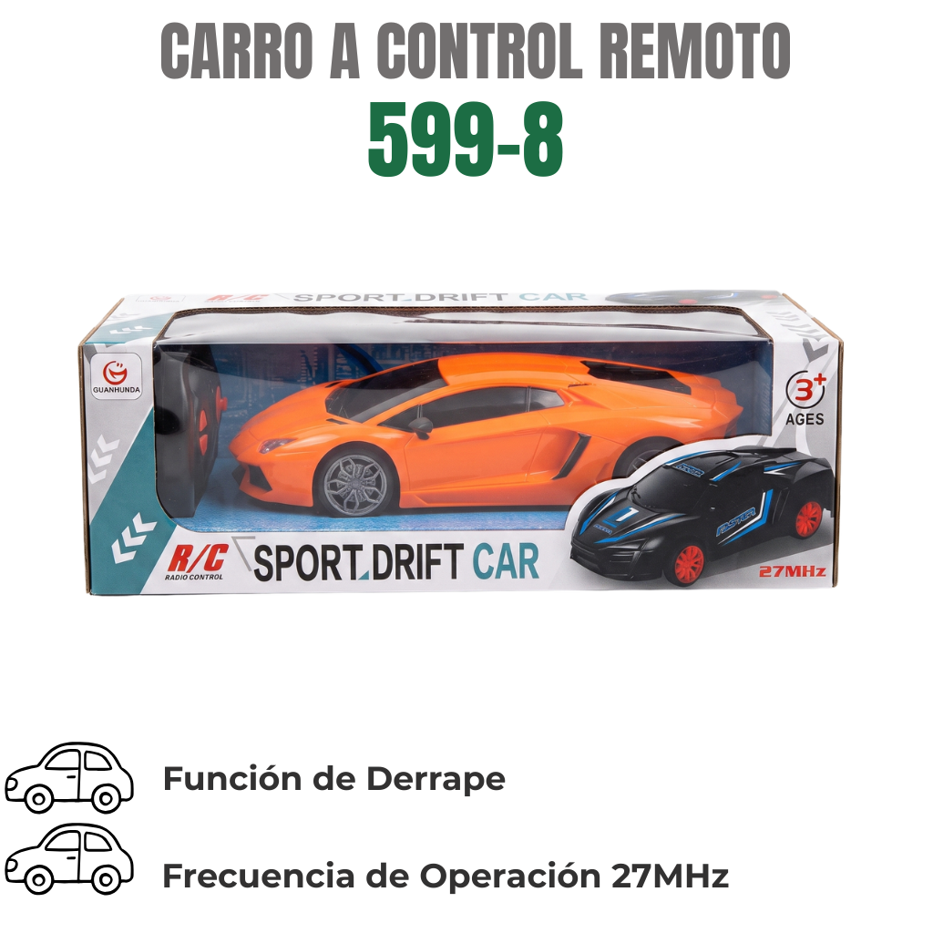 CARRO A CONTROL REMOTO Ref: 599-8